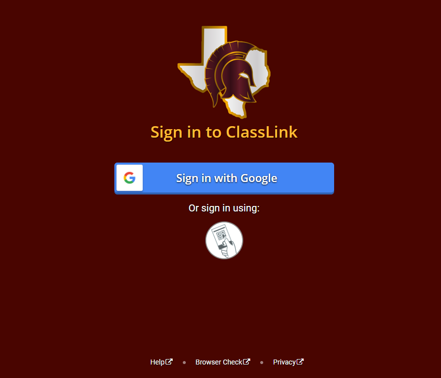 Sign into ClassLink
